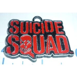 Suicide Squad Movie Logo‎ Skull Metal Keychain DC Comics